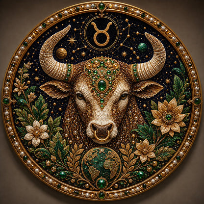 🔥Créez votre propre chef-d’œuvre céleste — Kit de bricolage « Art des perles » des 12 signes du zodiaque ♈🌙