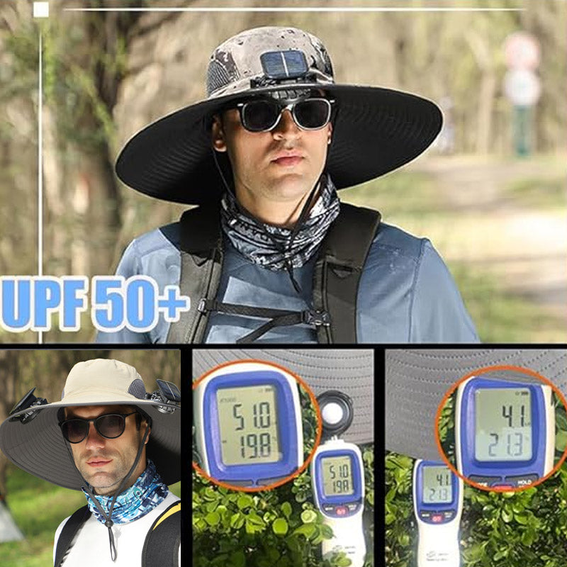 Solar Fan Hat