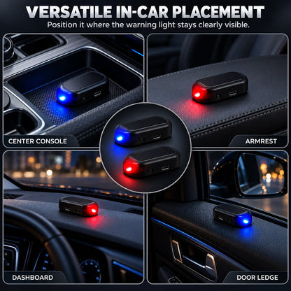 🚗☀️ Feu d'avertissement solaire pour voiture – Une protection intelligente pour votre voiture ✨