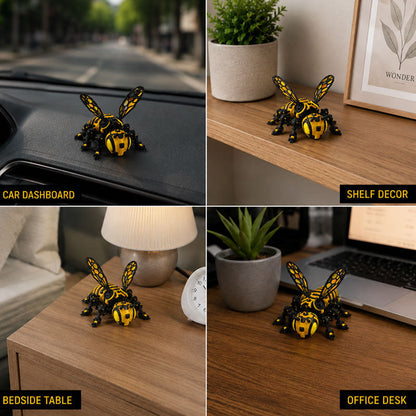 🐝 Une abeille infatigable : cette figurine mécanique apporte une touche de fantaisie à votre espace de travail ! 🛠️