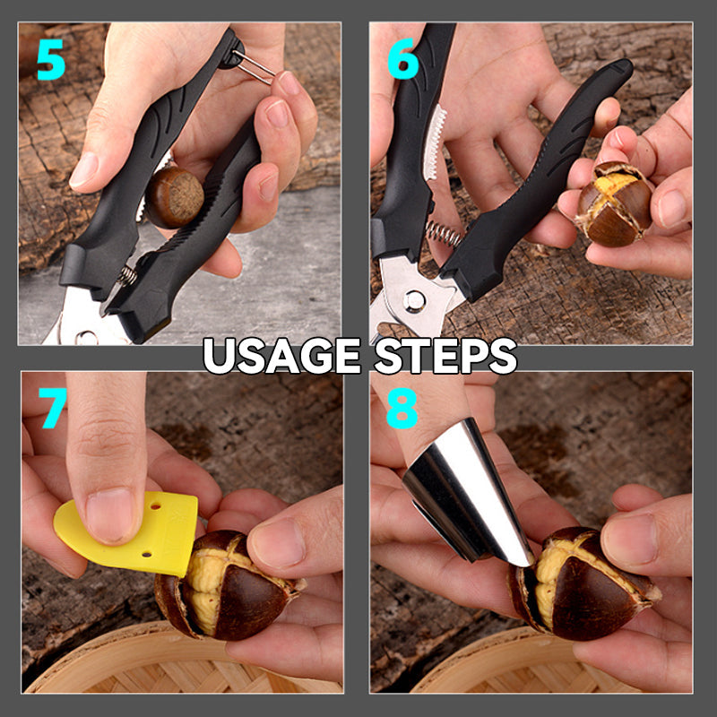 Chestnut Peeling Pliers