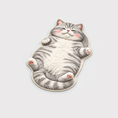 🐱🏡 Paillasson en forme de chat – Une décoration adorable et absorbante