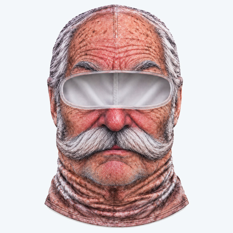 🎁😂 Masque de ski drôle et réaliste – Le cadeau idéal pour les amateurs d'hiver ! ⛄