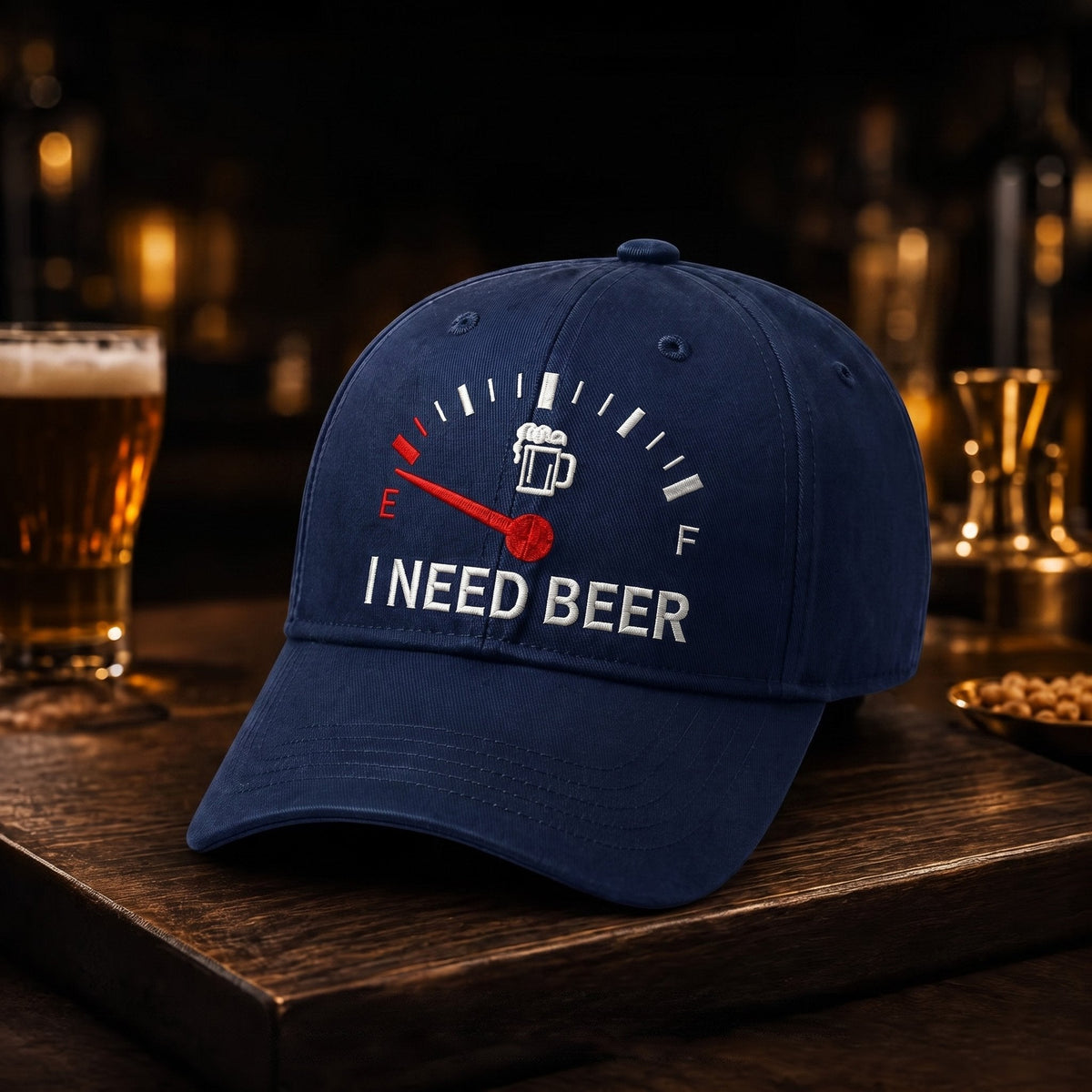 🔥DERNIER JOUR DE LA PROMOTION 50 % DE RÉDUCTION - 🍺 Casquette de baseball brodée « I NEED BEER » – Casquette commémorative unisexe🧢