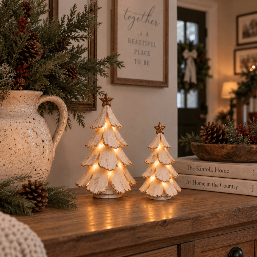 🎄✨ Sapin de Noël LED vintage – Faites revivre la nostalgie ! 💡