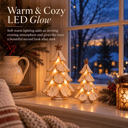 🎄✨ Sapin de Noël LED vintage – Faites revivre la nostalgie ! 💡