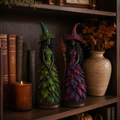 🔥🧙Une figurine d'sorcière d'automne envoûtante (✨Édition limitée 2026)