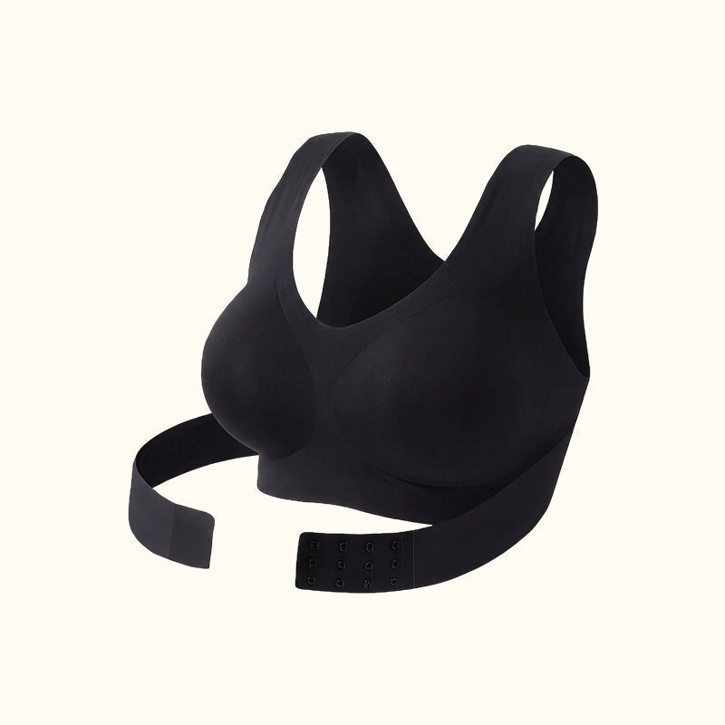 🧘 Soutien-gorge de sport pour femmes, correcteur de posture et lissant le dos : maintien sans armatures et fermeture à l'avant ! ✨