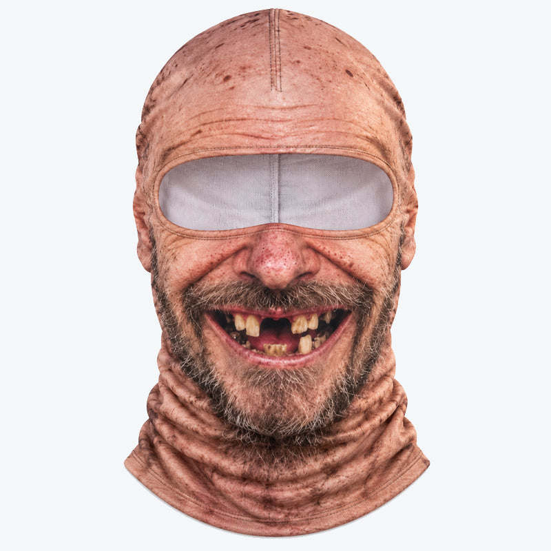🎁😂 Masque de ski drôle et réaliste – Le cadeau idéal pour les amateurs d'hiver ! ⛄