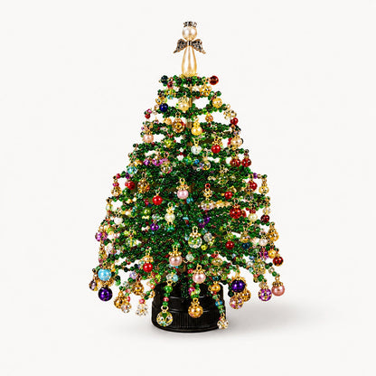 🎄 Kit de bricolage pour sapin de Noël en perles – Créez votre propre décoration de Noël scintillante ! ✨🎁