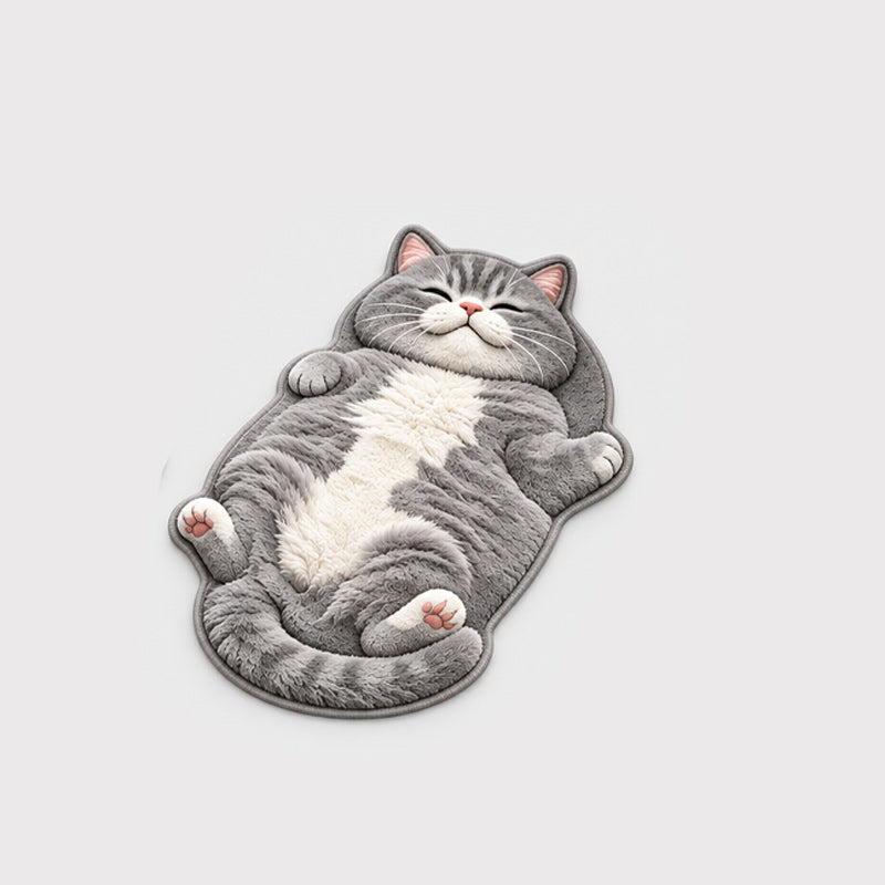 🐱🏡 Paillasson en forme de chat – Une décoration adorable et absorbante
