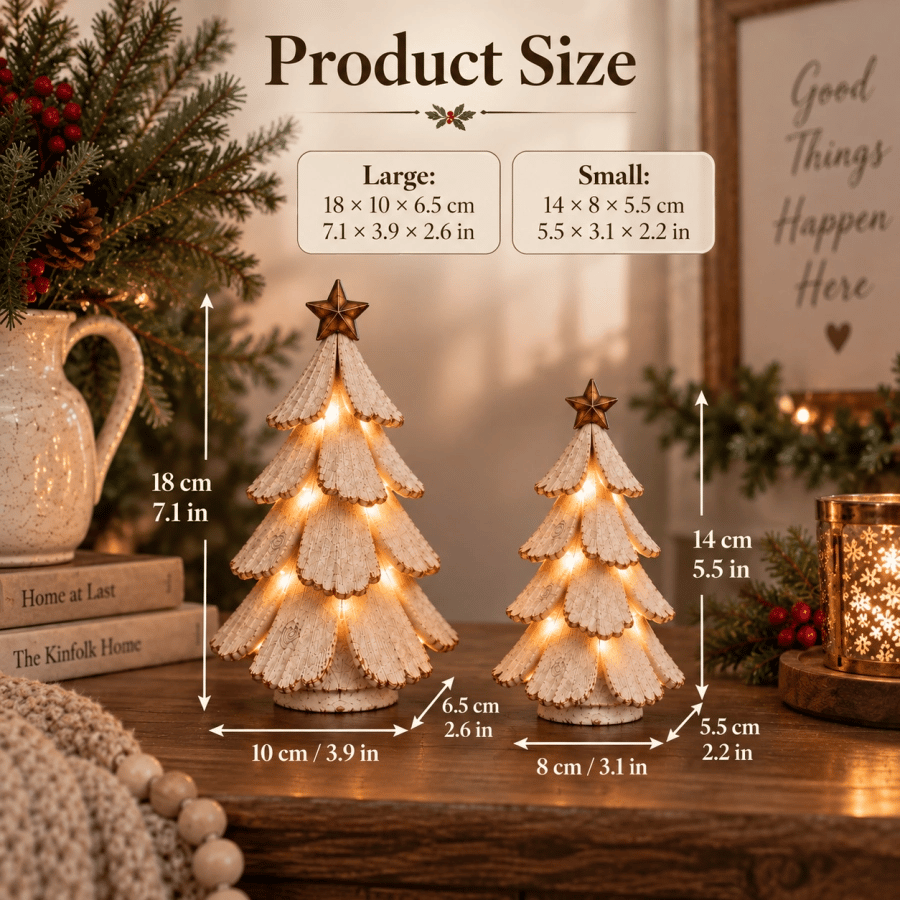 🎄✨ Sapin de Noël LED vintage – Faites revivre la nostalgie ! 💡