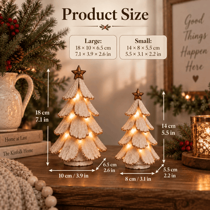 🎄✨ Sapin de Noël LED vintage – Faites revivre la nostalgie ! 💡