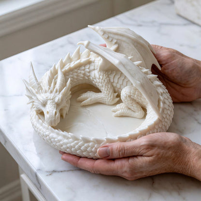 🐉Boîte de rangement « Dragon Guardian » imprimée en 3D – Le trésor du dragon !
