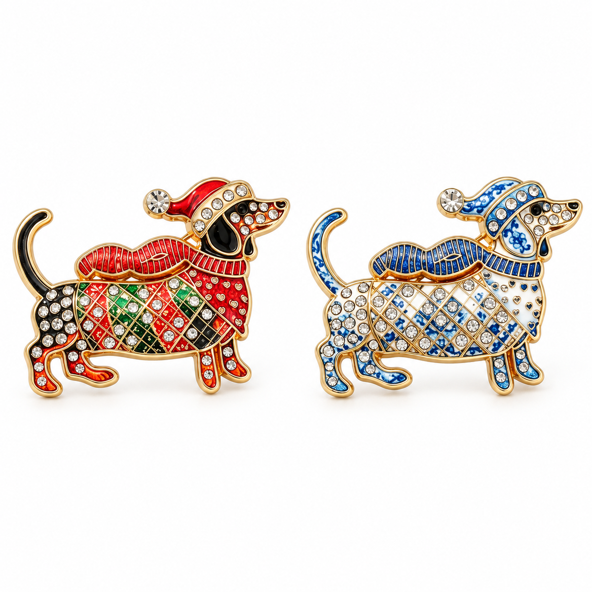 🐶 Broche en forme de teckel en édition limitée | Adorable broche en forme de teckel