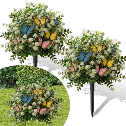 🌸Kunstbomen in potten met grondpennen