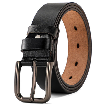 🔥 Ceinture en cuir de buffle pleine fleur fabriquée à la main – Conçue pour durer
