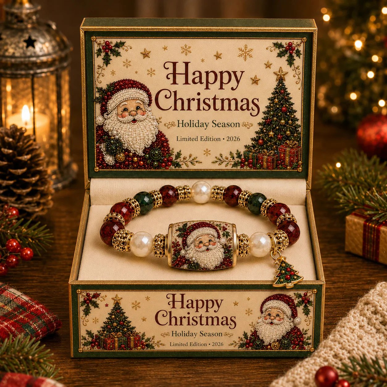 💥 Dernier jour : 50 % DE RÉDUCTION – 🎄 Bracelet de la collection Christmas Magic — Édition limitée