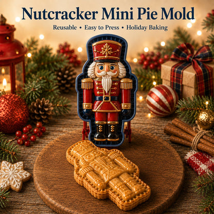 🎄 Collection de 8 moules à mini-tartes de Noël aux motifs variés