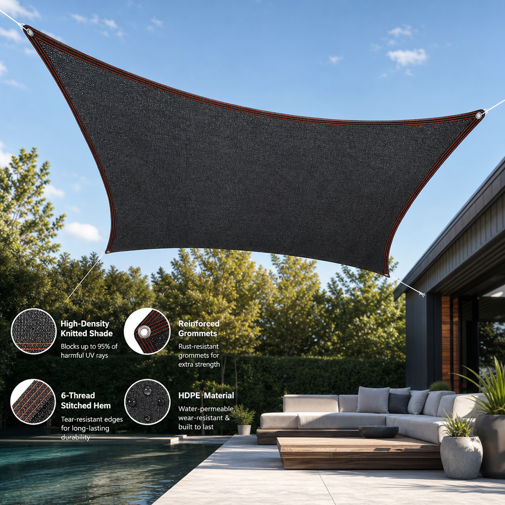 La protection solaire, c'est aussi simple que ça ! 🔥☀️ Je me suis aménagé un petit coin de fraîcheur 🌱🛡️