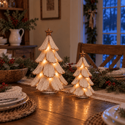 🎄✨ Sapin de Noël LED vintage – Faites revivre la nostalgie ! 💡