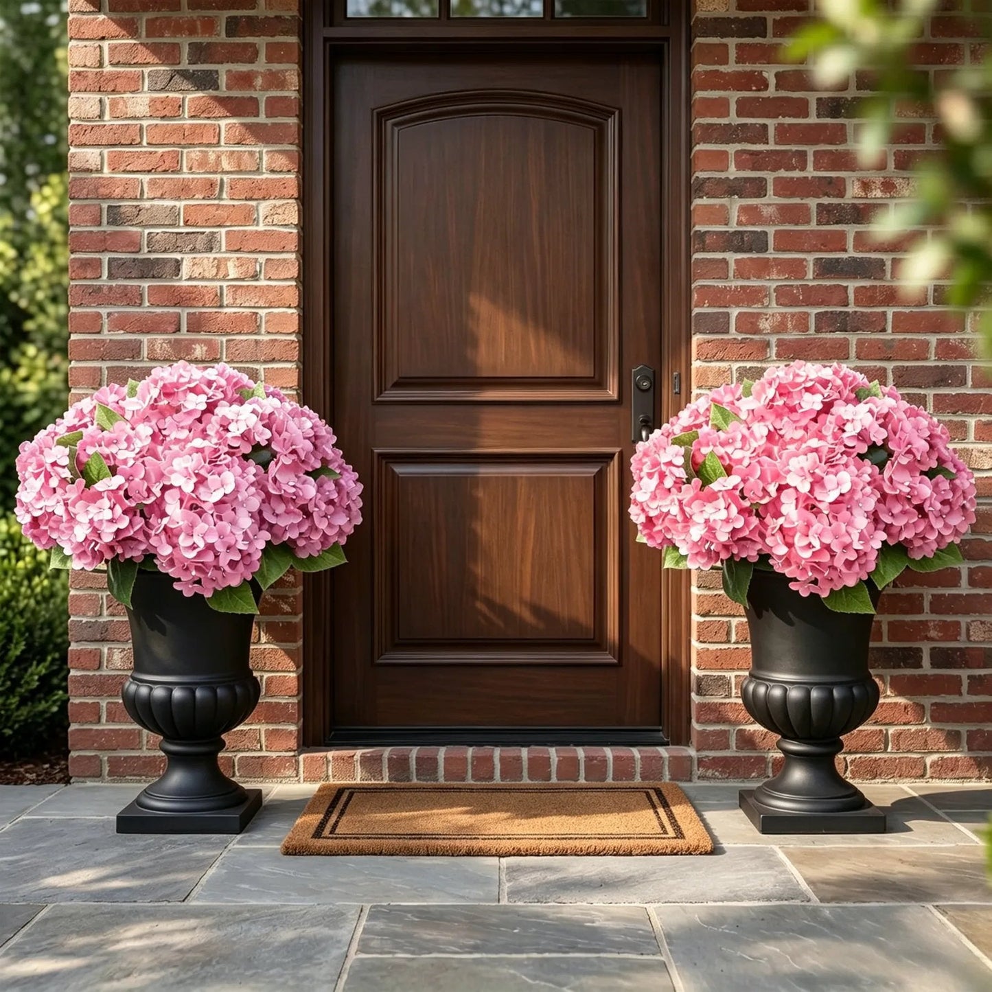 🌼Hortensias artificiels d'extérieur – résistants aux UV, imperméables et résistants au vent💐🌸