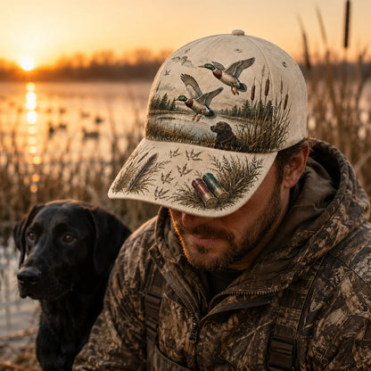 💥OFFRE SPÉCIALE : 50 % DE RÉDUCTION -🦆 CHAPEAU WILD & READY  POUR LA CHASSE AU CANARD - 100 % COTON