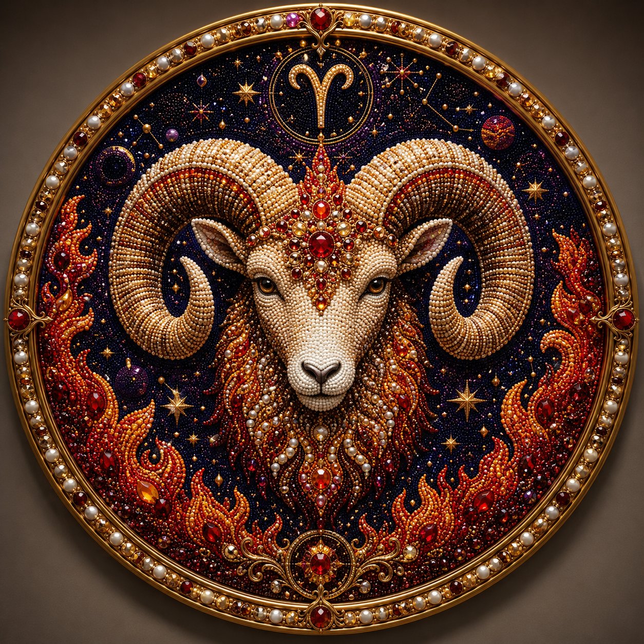 🔥Créez votre propre chef-d’œuvre céleste — Kit de bricolage « Art des perles » des 12 signes du zodiaque ♈🌙