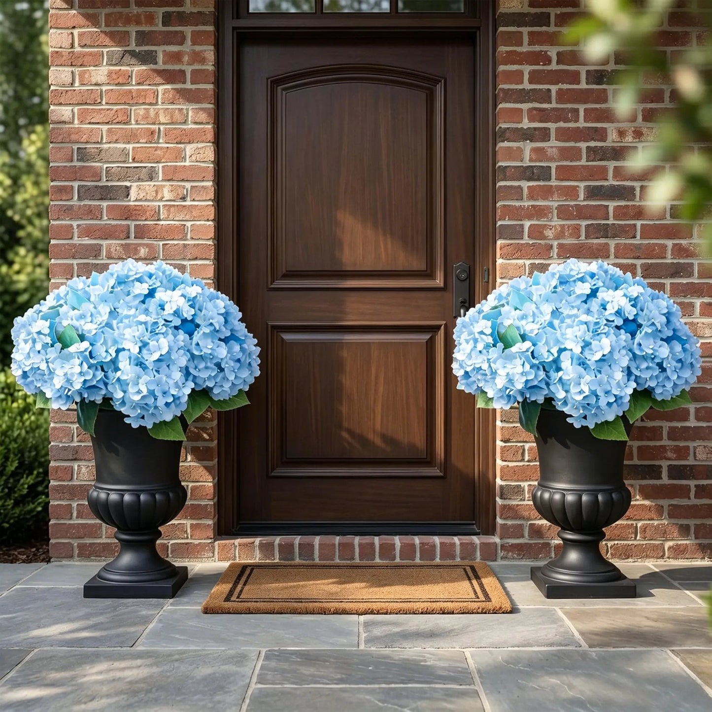 🌼Hortensias artificiels d'extérieur – résistants aux UV, imperméables et résistants au vent💐🌸