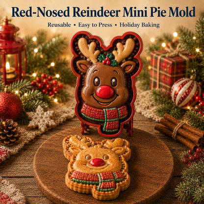 🎄 Collection de 8 moules à mini-tartes de Noël aux motifs variés