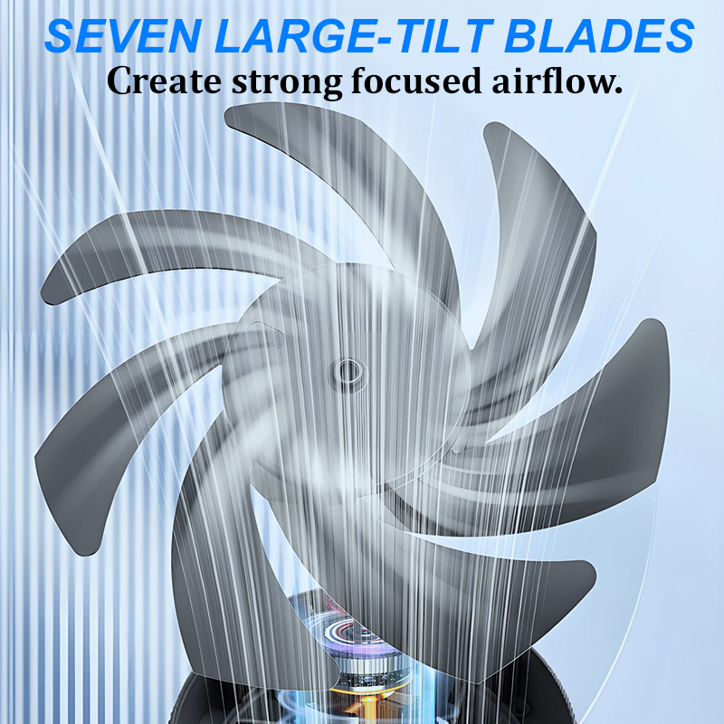 🌬️ Ventilateur mural intelligent – 100 vitesses pour un rafraîchissement toujours parfait ! ❄️✨