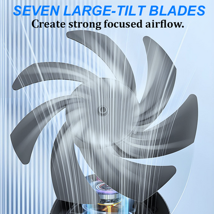 🌬️ Ventilateur mural intelligent – 100 vitesses pour un rafraîchissement toujours parfait ! ❄️✨