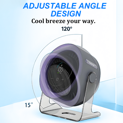 🌬️ Ventilateur mural intelligent – 100 vitesses pour un rafraîchissement toujours parfait ! ❄️✨