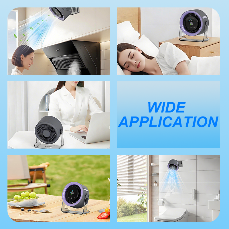 🌬️ Ventilateur mural intelligent – 100 vitesses pour un rafraîchissement toujours parfait ! ❄️✨