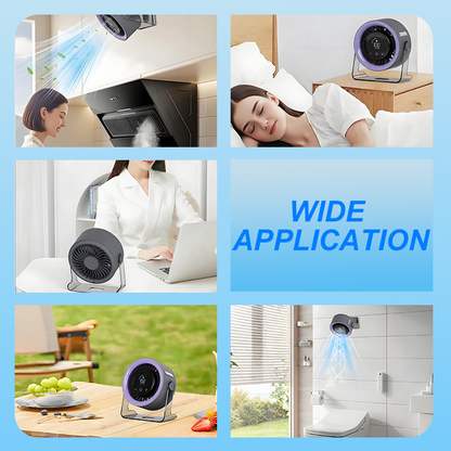 🌬️ Ventilateur mural intelligent – 100 vitesses pour un rafraîchissement toujours parfait ! ❄️✨