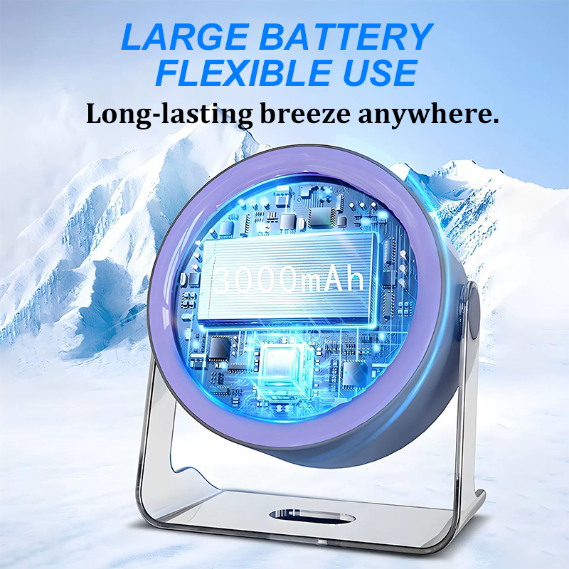 🌬️ Ventilateur mural intelligent – 100 vitesses pour un rafraîchissement toujours parfait ! ❄️✨