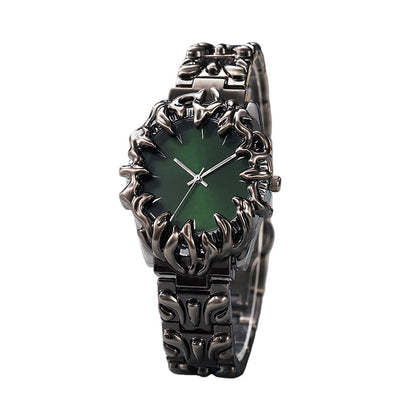 ⌚ OFFRE À DURÉE LIMITÉE : 50 % DE RÉDUCTION ! ✨ Montre en quartz pour homme en forme de griffe – Cadran rouge, bracelet sculptural, style audacieux 🔥