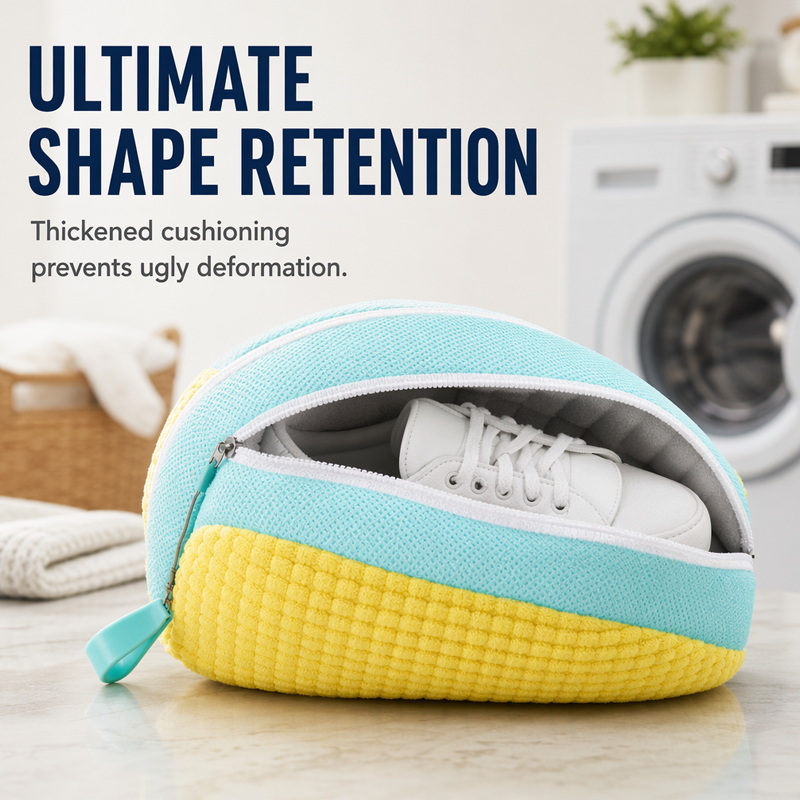 👟✨ Sac de lavage pour chaussures - Protégez vos chaussures à chaque lavage ! 🫧
