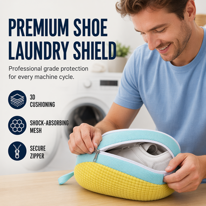 👟✨ Sac de lavage pour chaussures - Protégez vos chaussures à chaque lavage ! 🫧
