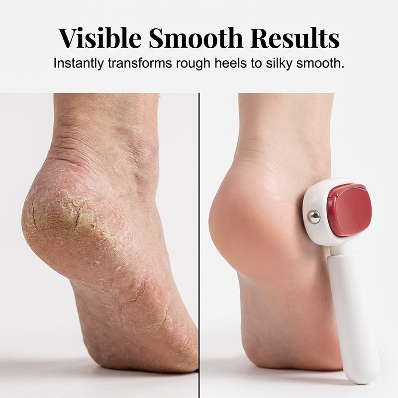 ✨🦶Grattoir pour les pieds double face – Élimine facilement les callosités et les peaux mortes